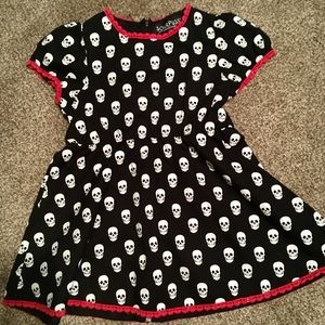 Sourpuss Mini Skulls Dress